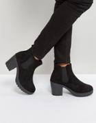 Truffle Collection Heeled Chelsea Boots - Black