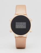 Asos Sleek Digital Watch - Cream