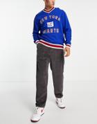 Asos Design Balloon Fit Pants With Carpenter Details In Velvet Look In Charcoal - Part Of A Set-grey