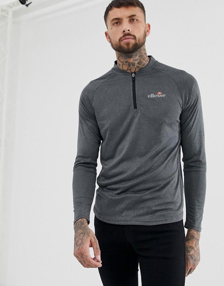 Ellesse Sport Janeti Long Sleeve T-shirt In Black - Black