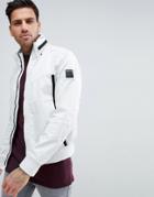 Replay Lightweight Taped Jacket In White