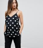 Asos Maternity Polka Dot Print Cami Top - Multi