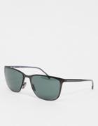 Hugo Boss Square Sunglasses In Brown