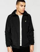 Lyle & Scott Jacket With Hood In Black - Black