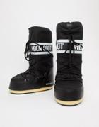 Moon Boot Classic Snow Boots In Black - Black