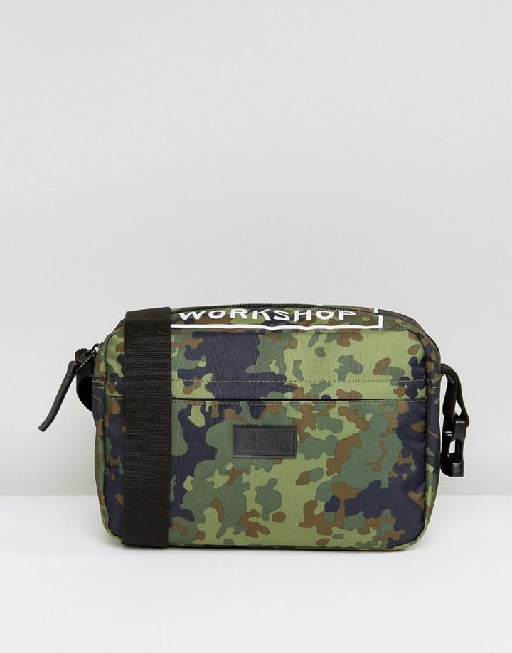 Artsac Workshop Cross Body Bag - Green
