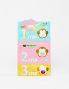 Holika Holika Golden Monkey Glamour Lip 3-step Kit - Clear