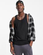 Soul Star Racer Back Tank In Black
