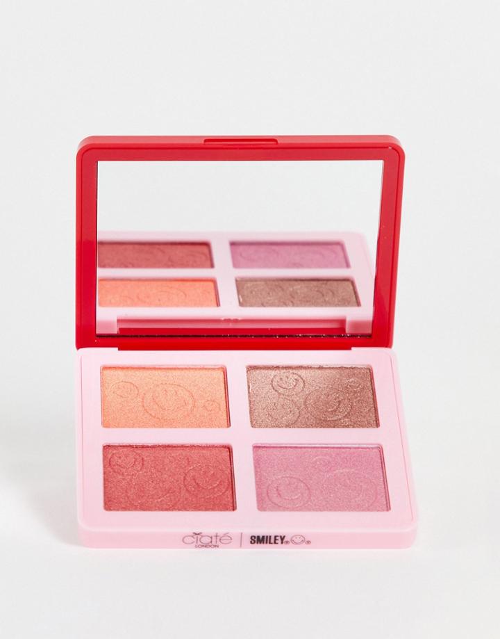 Ciate London Smiley 50th Anniversary Quad Blush Palette-multi