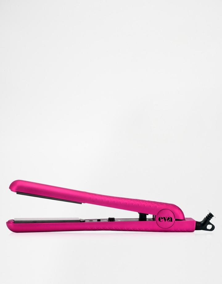 Eva Nyc Healthy Heat Ceramic Styling Iron - Pink Metallic - Pink Metallic
