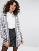 Sonia By Sonia Rykiel Playing Card Symbols Cardigan - Multi