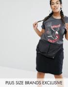 Daisy Street Plus Band Tee - Black