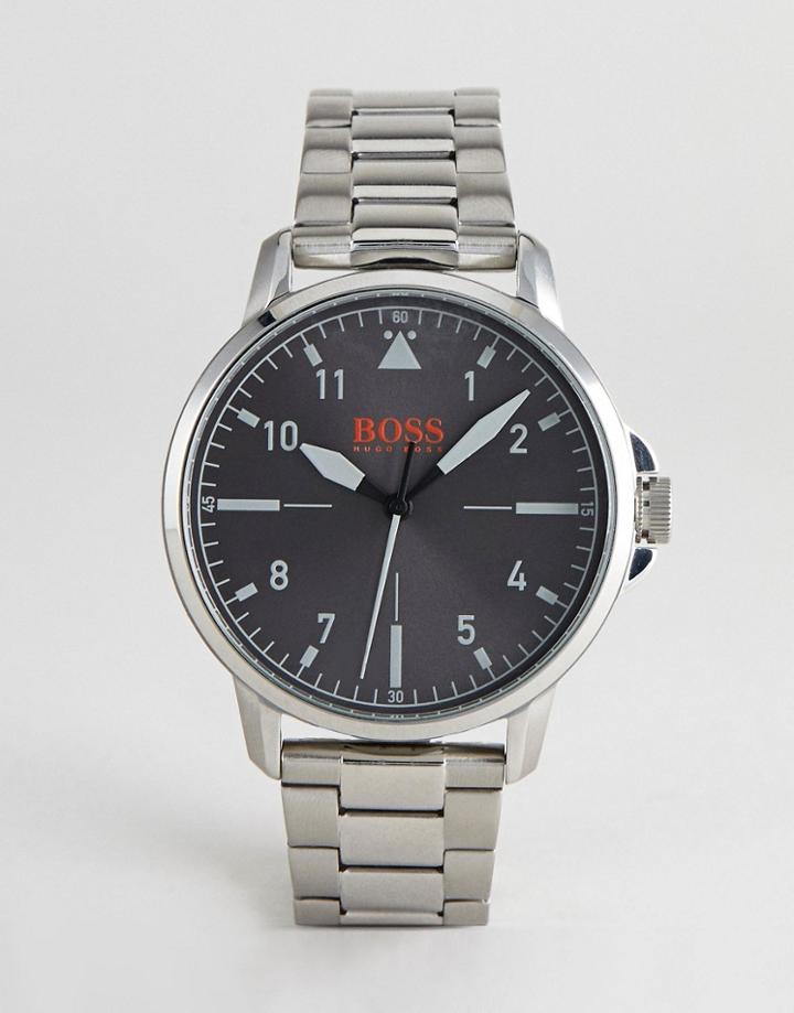 Boss Orange 1550064 Chicago Bracelet Watch In Silver - Silver