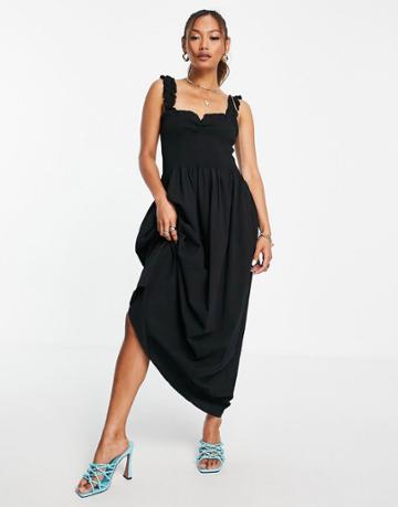 Envii Parsley Maxi Dress In Black