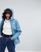 The North Face Insulated Jacket In Blue - Blue