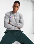 Berghaus Big Loop T-shirt In Gray-grey