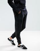 Another Influence Velour Slim Fit Jogger - Black