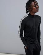 Helly Hansen Lifa Base Layer 1/2 Zip Top In Black - Black