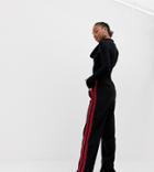 Collusion Tall Wide Leg Pants In Black
