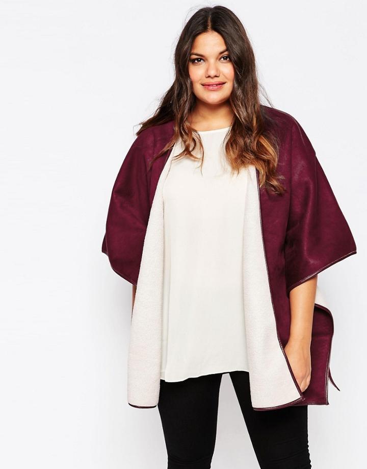 Lovedrobe Plus Cape - Wine