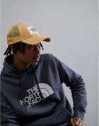 The North Face Mudder Trucker Cap In Khaki/white/navy - Beige