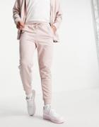 Asos Design Tapered Sweatpants In Pink - Part Of A Set