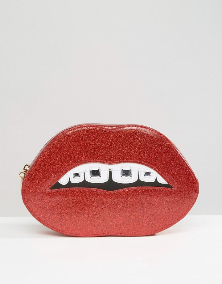 Tatty Devine Dental Bling Makeup Bag - Multi