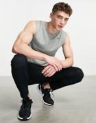 Nike Training Dri-fit Legend 2.0 Tank Top In Gray Heather