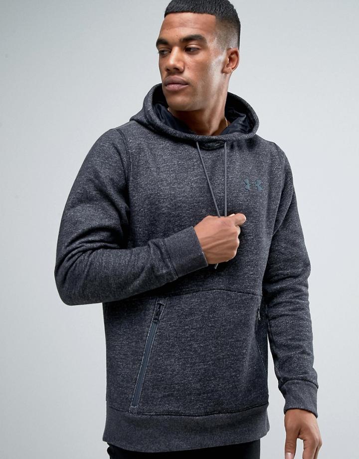 Under Armour Varsity Po Hoodie In Black 1285081-002 - Black