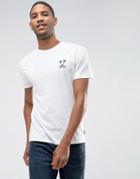 Jack & Jones Originals T-shirt With Chest Embroidery - White