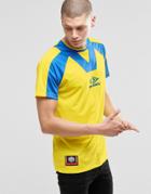 Umbro T-shirt With Panelling Detail - Yellow
