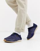 Teva Ember Moc Slipper Shoes In Blue