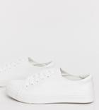 New Look Classic Sneaker In White