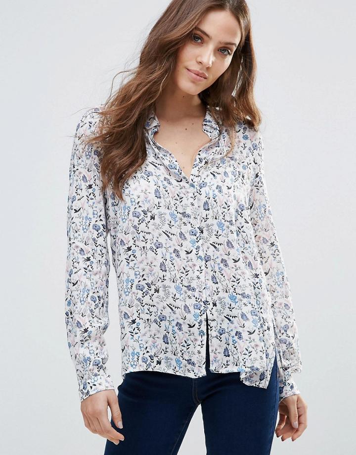 Vero Moda Elena Floral Print Shirt - Multi