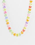 Madein Clear Beaded Necklace-multi