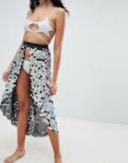 Jaded Sequin Beach Skirt - Multi
