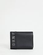 Dkny Logo Detail Ladies' Wallet - Black