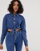 Fae Tie Up Off Shoulder Shirt