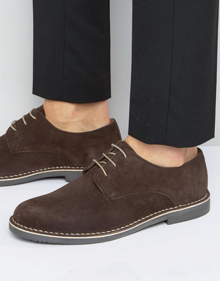 Dead Vintage Desert Shoes Brown Suede - Brown