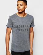 Nana Judy T-shirt Rollin Stones - Gray