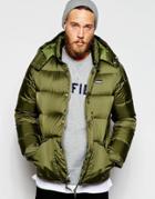 Penfield Shower Proof Bowerbridge Down Insulated Jacket - Olive