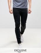 Lee Spray On Power Stretch Jeans Black Wash Exclusive - Black