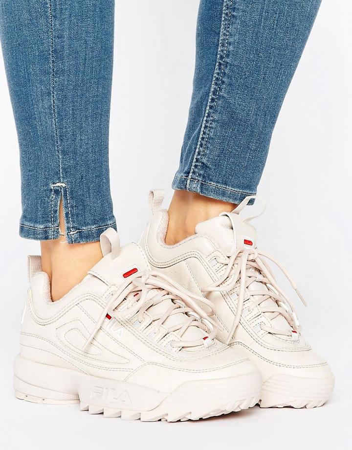 Fila Disruptor Sneakers In Blush - Pink