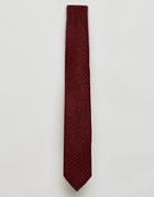Gianni Feraud Red Check Tie - Red