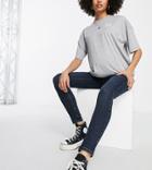 Topshop Maternity Over Bump Blue Black Jamie Jeans