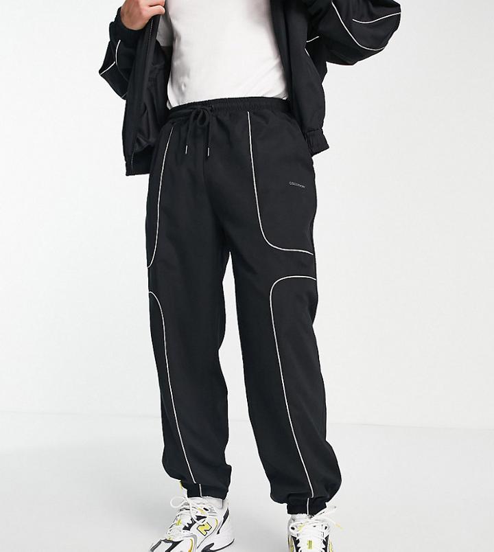 Collusion Noughties Fit Sweatpants In Black - Part Of A Set