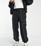 Collusion Noughties Fit Sweatpants In Black - Part Of A Set