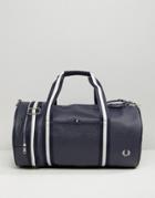 Fred Perry Scotch Grain Barrel Bag In Navy - Navy