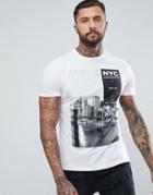 New Look T-shirt With Nyc Print In White - White