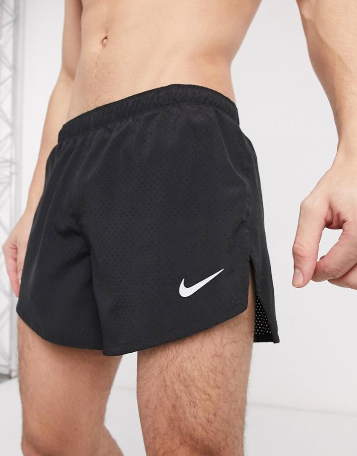 Nike Running Fast Shorts In Black